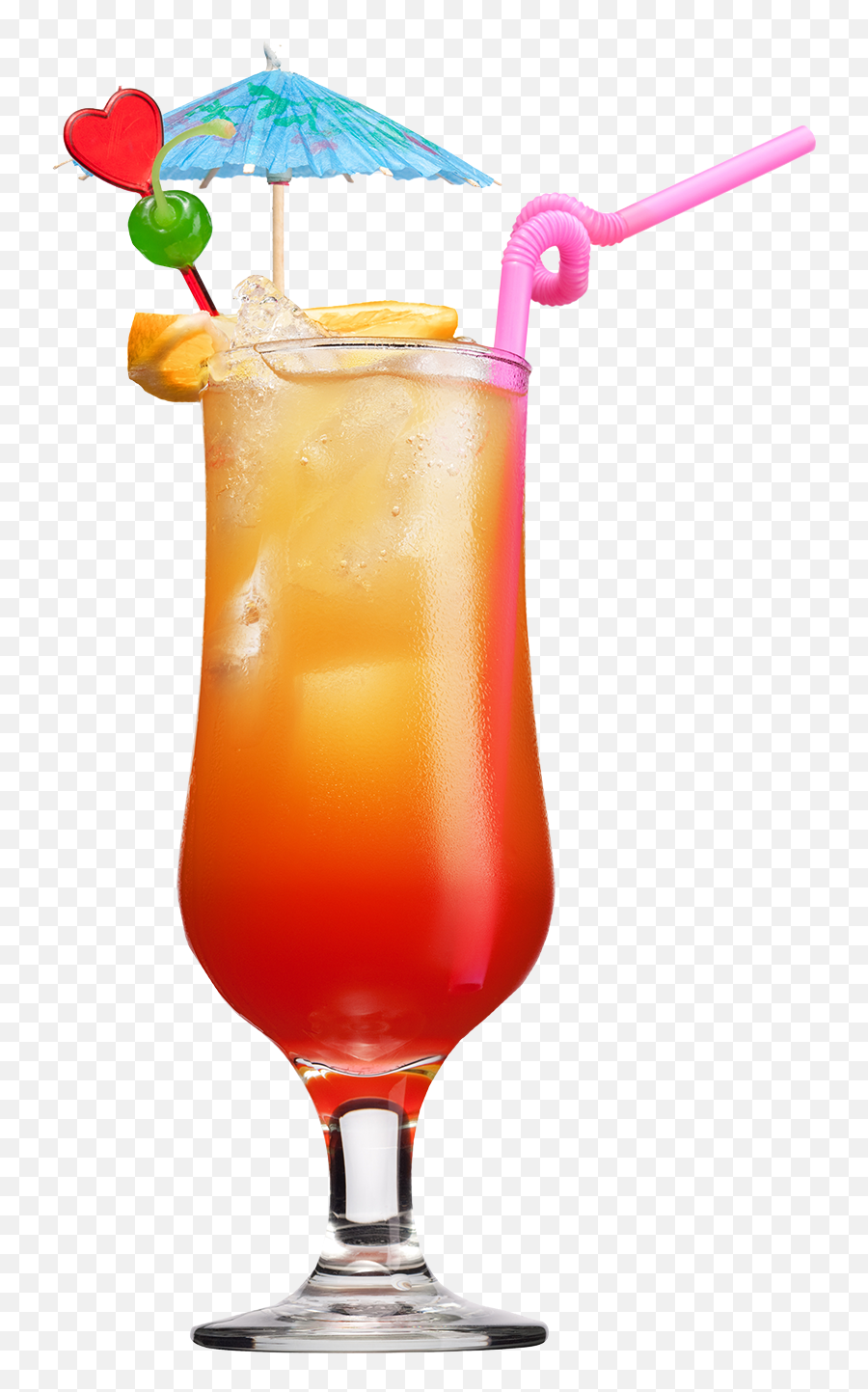 Clipart Sunshine Drink Clipart - Tequila Sunrise Cocktail Png Emoji,Tropical Drink Emoji