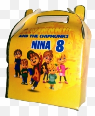 1 Scatolina Regalo Power Players Addobbi Decora Festa - Caramelle Personalizzate Alvin And The Chipmunks Emoji,Peppo Emojis