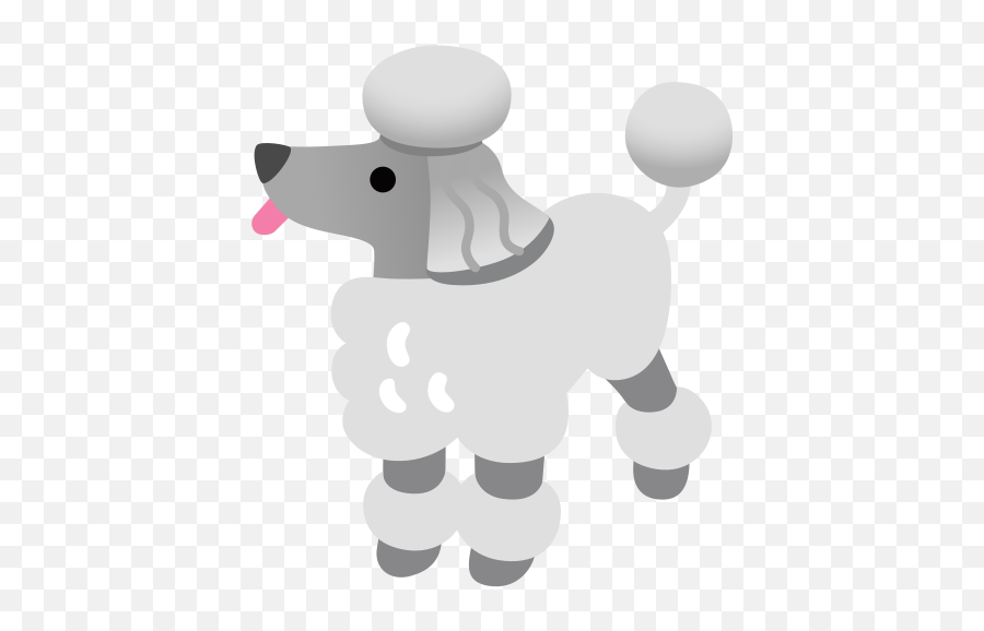 Poodle Emoji - Dog Supply,Poodle Emoji