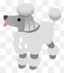 Poodle Emoji - Dog Supply,Poodle Emoji