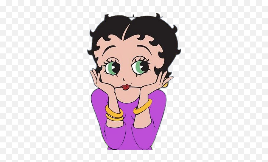 Bettyboop Cartoon Face Ullala Sticker By Nrggiulia83 - Betty Boop Emoji,Betty Boop Emoji