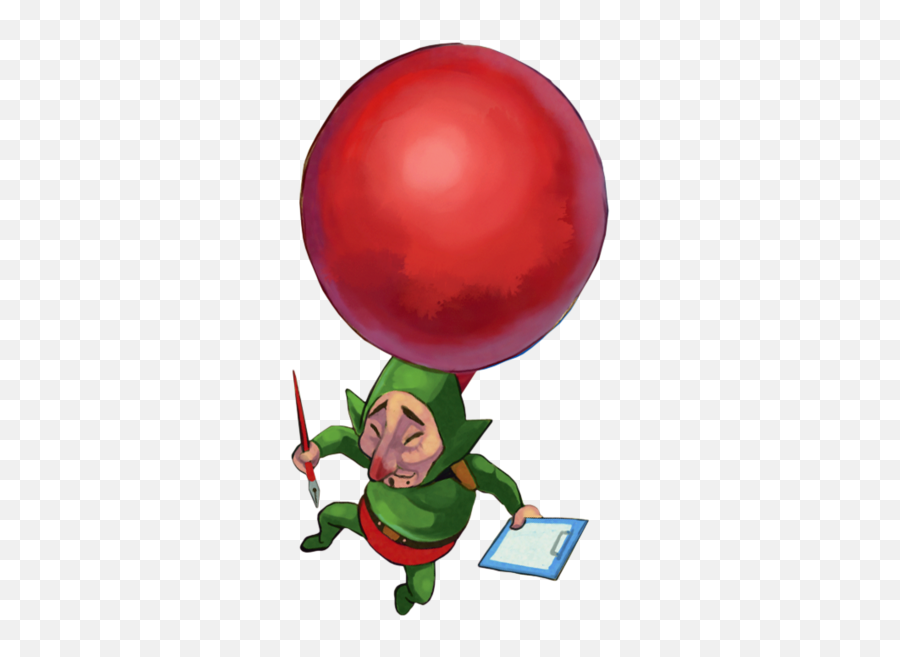 Tingle - Zelda Wiki Tingle Balloon Mask Emoji,Urbosa Emoji