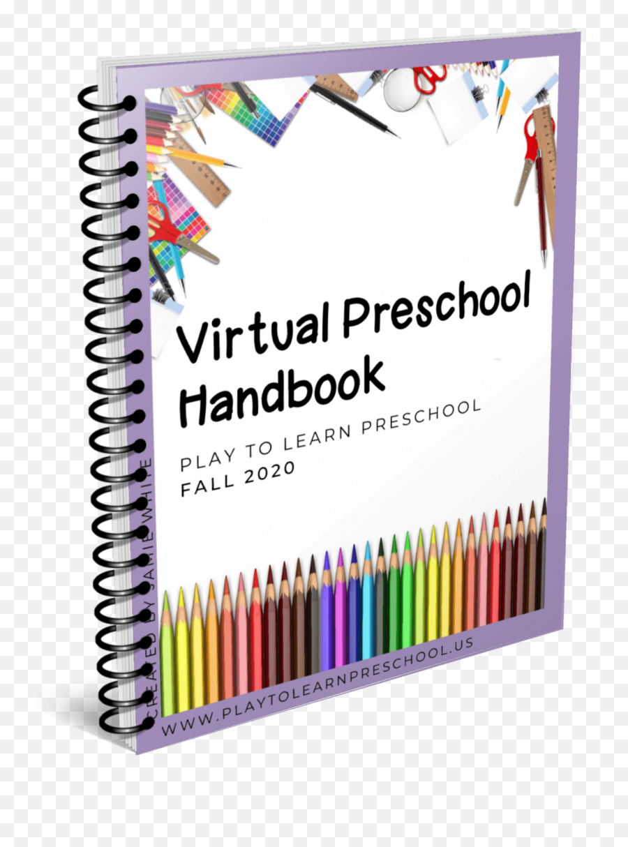 Virtual Preschool Handbook For Parents Play To Learn Horizontal Emoji