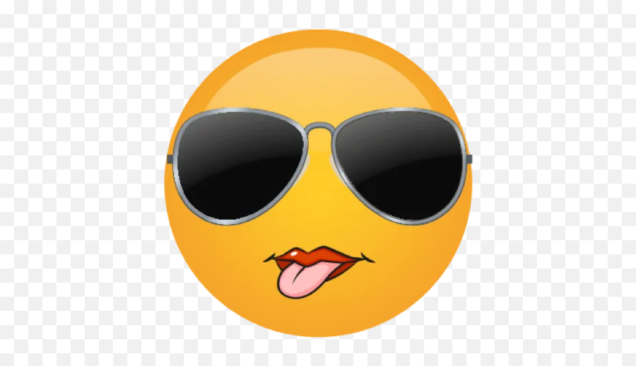 Emoji By You - Sticker Maker For Whatsapp Happy,Sunglass Emoticon Code