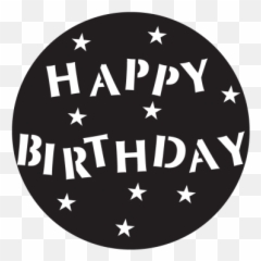 Happy Birthday 5 Gobo Projected Image - Dot Emoji,Birthday Emoticon Text