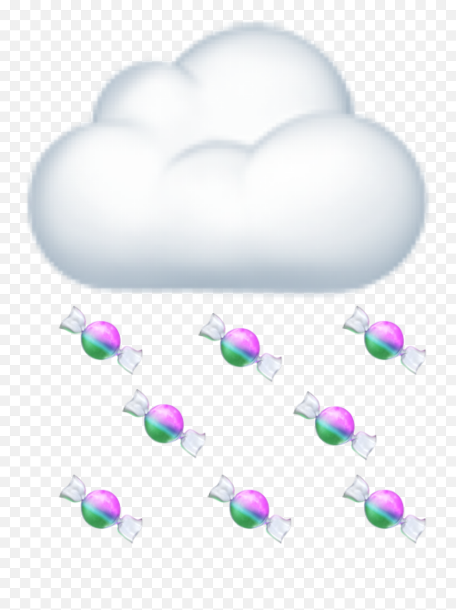 Emoji Stickers Cloud Candy Sticker - Dot,Emoji Candy/sticker