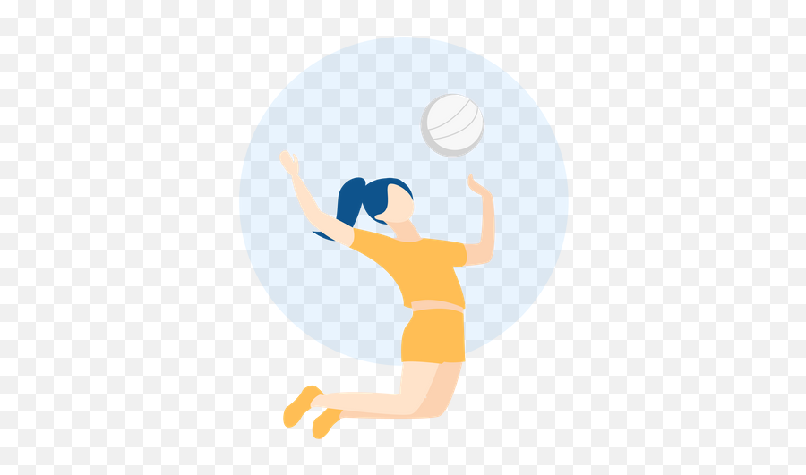 Download Sports Games Illustrations - Volleyball Player Emoji,Voleyball Emotions