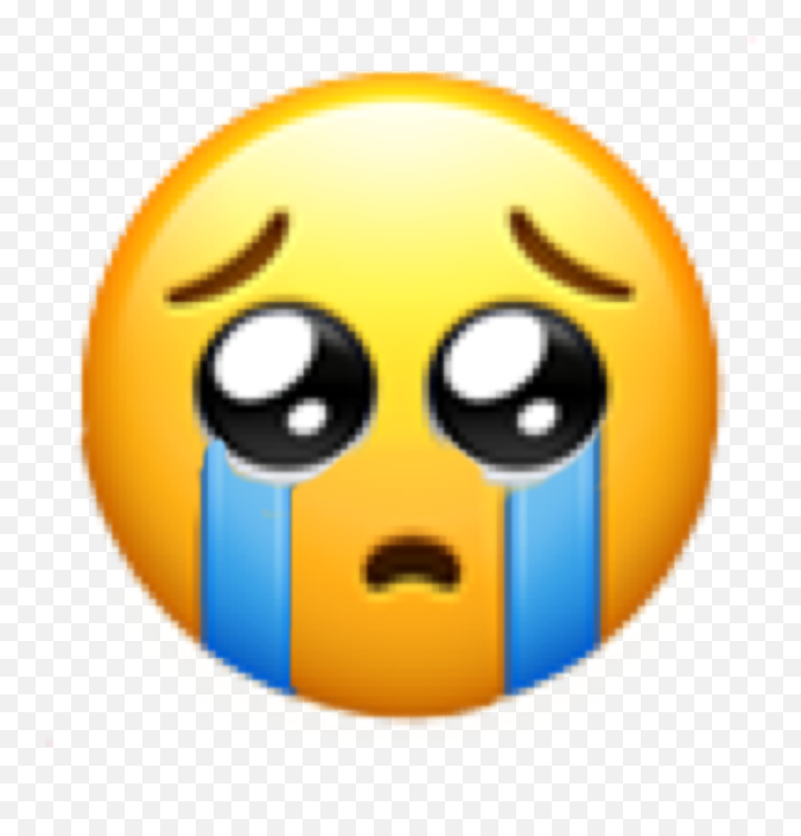 Worried Crying Cries Cry Sticker By - Shy Blush Emoji Meme,Worried Emoji Png