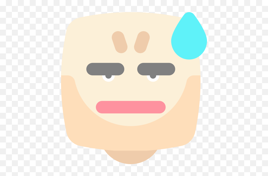 Sweat - Free Smileys Icons Happy Emoji,Perspiring Emoticon