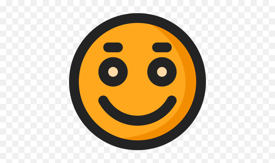 Smile Emoji Icon Of Colored Outline - Charing Cross Tube Station,Upsidedown Smile Emoji