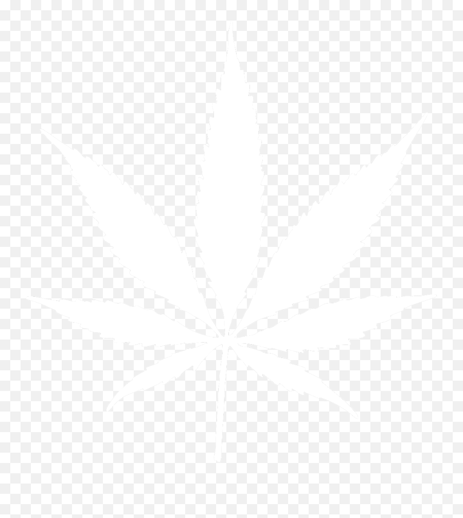 Free Pot Leaf Outline Png Download - White Weed Leaf Png Emoji,Pot Leaf Emoji
