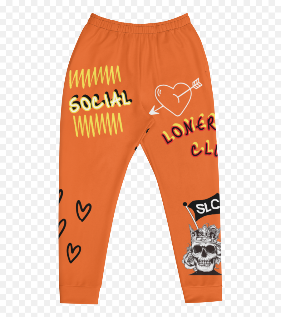 Freestyle V1 Orange Unisex Joggers U2013 Social Loner Club Emoji,How Are Emojis Meade