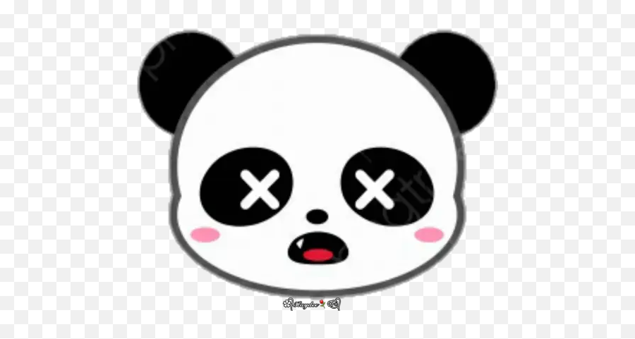 Panda Emojis Stickers For Whatsapp,Panda Emoji