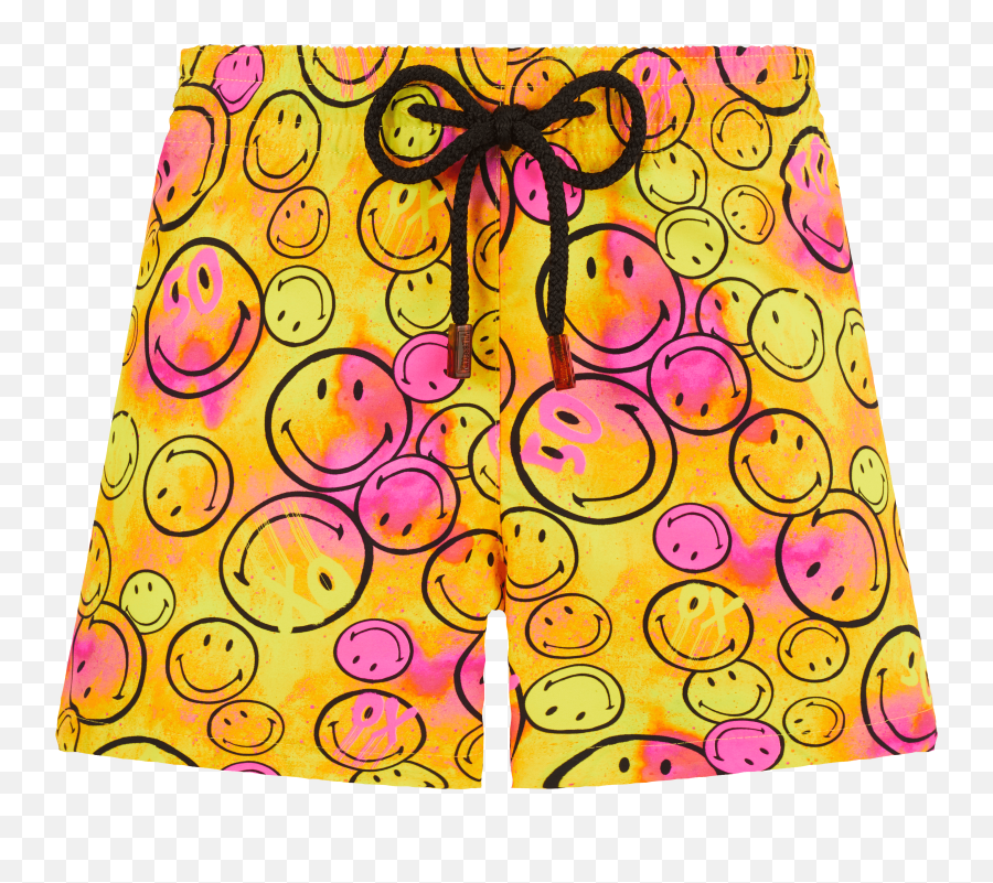 Women Swim Short Monsieur André - Vilebrequin X Smiley Emoji,Swim Trunk Emoji