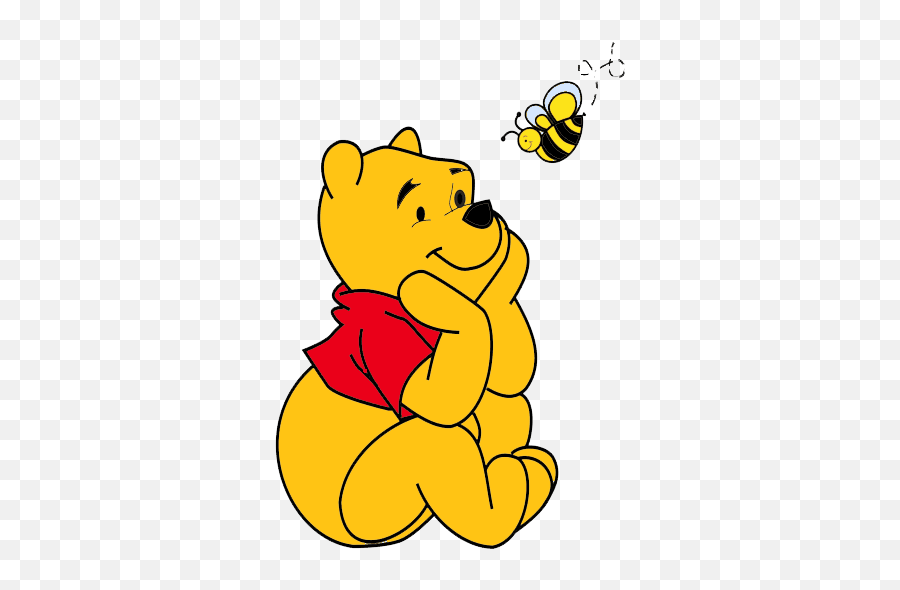 Pooh - Clipart Winnie The Pooh Vector Emoji,Tinkerbell Emoji Copy And Paste
