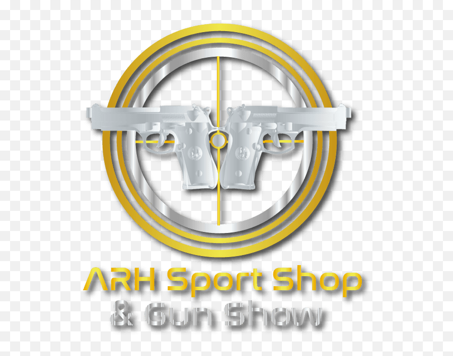 Arh Sport Shop U0026 Gun Show Biz Card Claysville Pa - Language Emoji,Emoticons With Guns