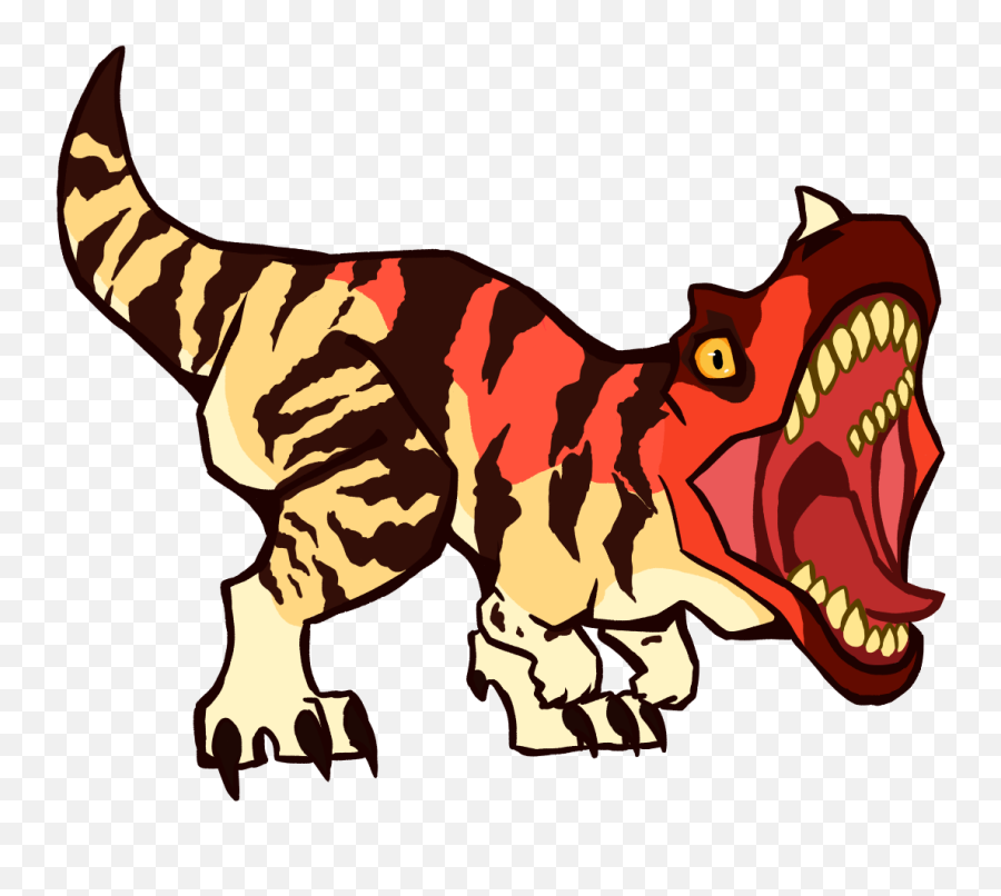 Ceratosaurus Jurassic World Evolution - Ceratosaurus Clipart Emoji,Jurassic Park Emoji