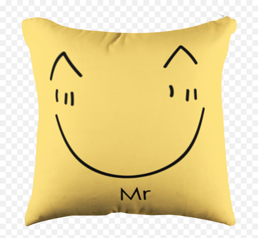 Jual Mr Smile Bright Yellow Pillow Kado - Happy Emoji,Gambar Bantal Emoticon
