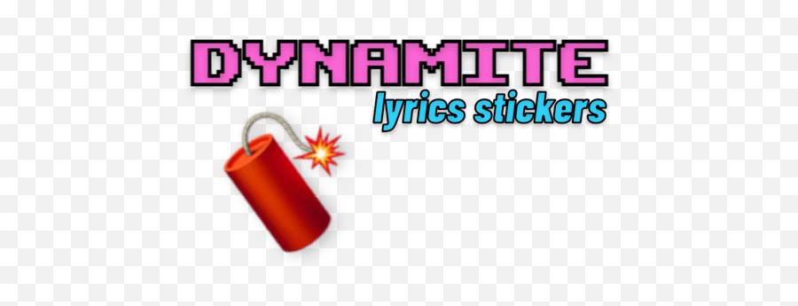 Dynamite By Bts - Cylinder Emoji,Bts Emojis Official Line