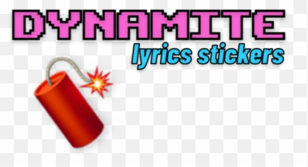 Dynamite By Bts - Cylinder Emoji,Bts Emojis Official Line