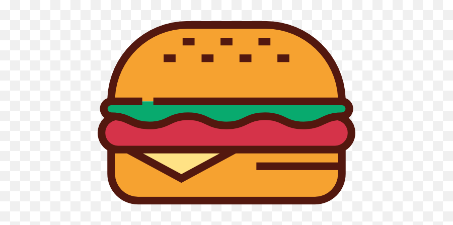 Hamburger Png Icon - Burger Icon Transparent Background Emoji,Burger Emoji Transparent Background