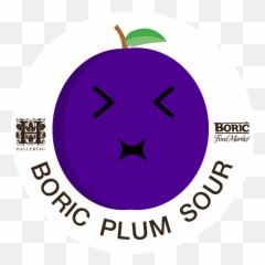 Boric Plum Sour U2013 Beertique - Dot Emoji,Wc Emoticon