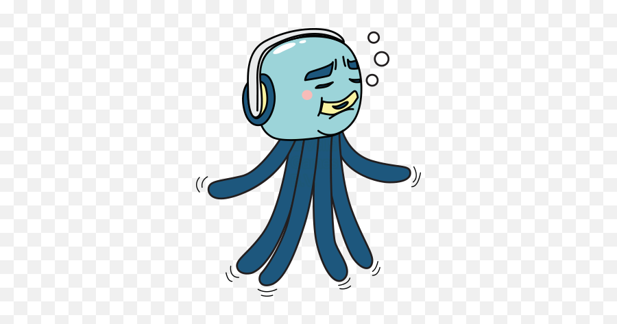 Cranky Octo - Octopus Stickers By Edb Group Dot Emoji,Ocotpus Emotions