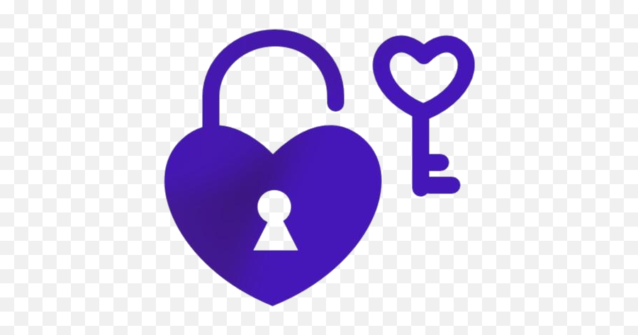 Heart Png Hd Images Stickers Vectors - Lock And Key Silhouette Emoji,Broken Heart Emoji Keys