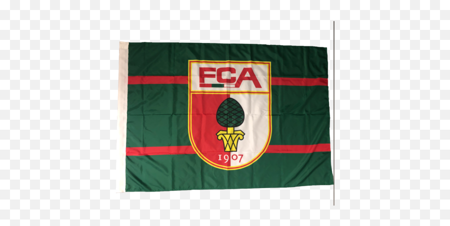 Fc Augsburg Vlag Groot 100 X 140 Groen - Fc Augsburg Emoji,Groot Emoji