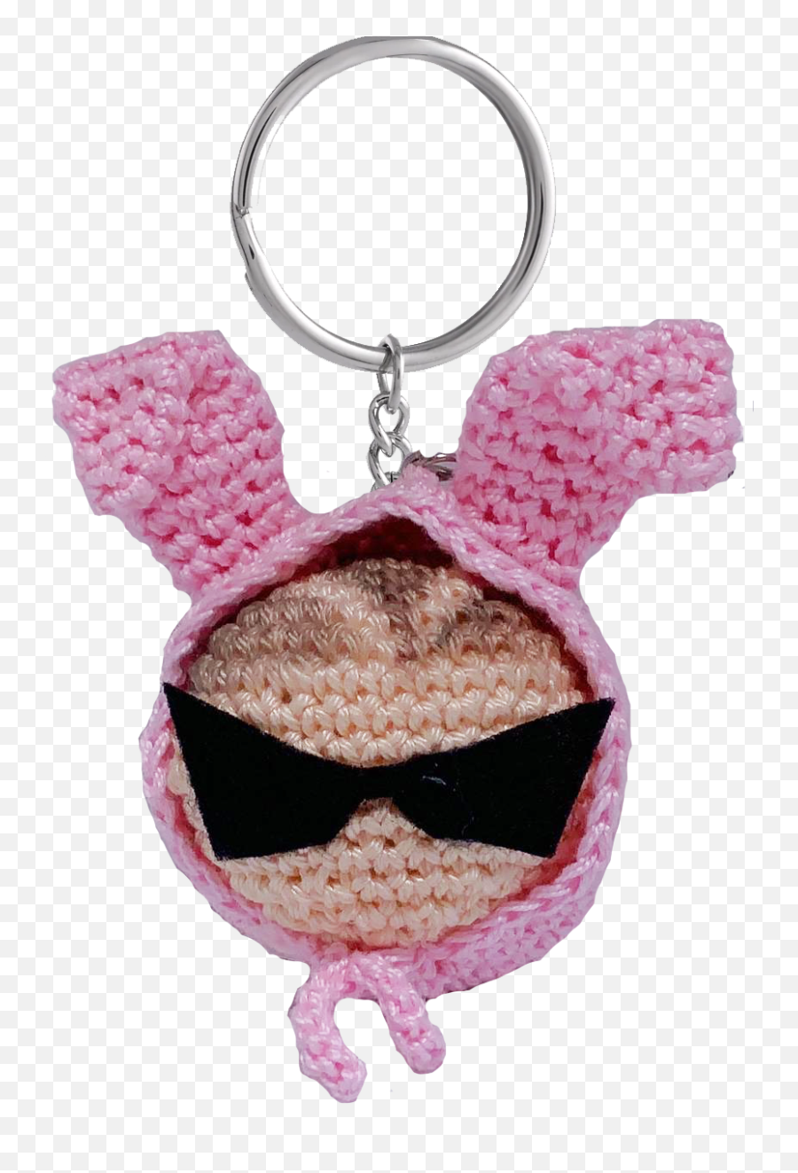 Bad Bunny Crochet Keychain - Etzy Bad Bunny Crochet Emoji,Your Emotion + Crochet