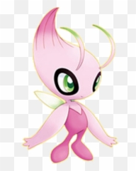Celebi - Shiny Pink Legendary Pokemon Emoji,Pokemon Mystery Dungeon Emotion Portraits Lopunny