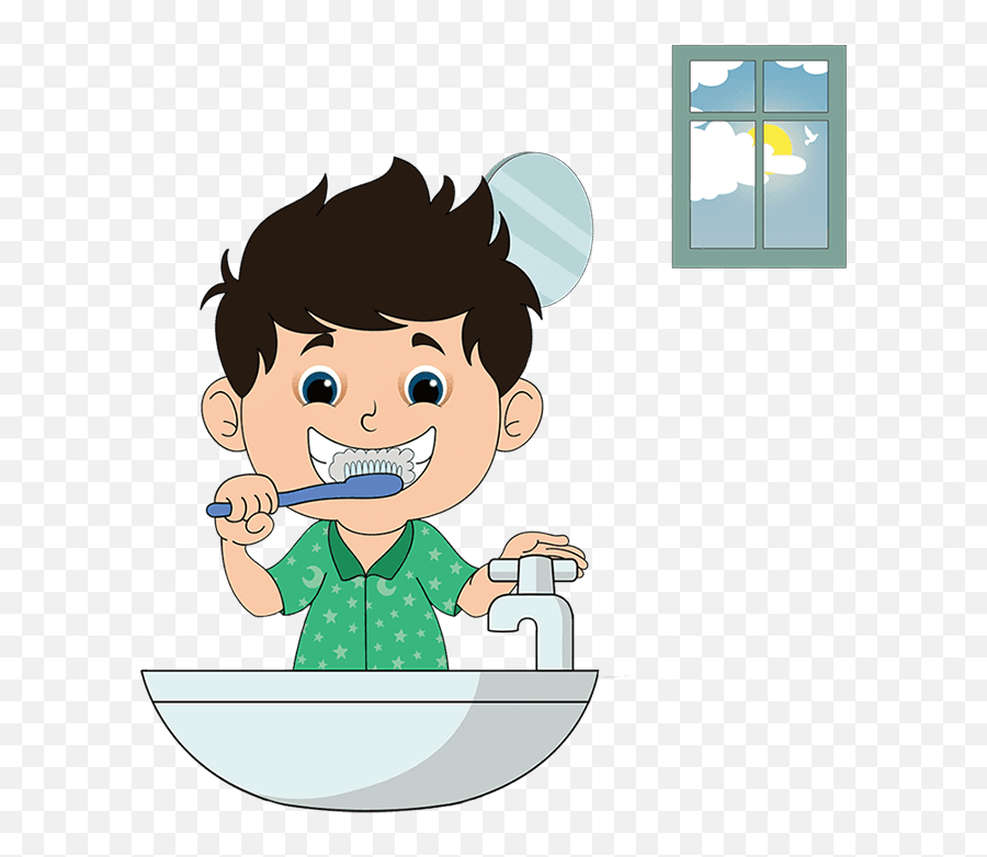 Aimbooks - Education For Children Kids Selflove Self Clipart I Brush My Teeth Emoji,Emotions Face Character Clipart Scared
