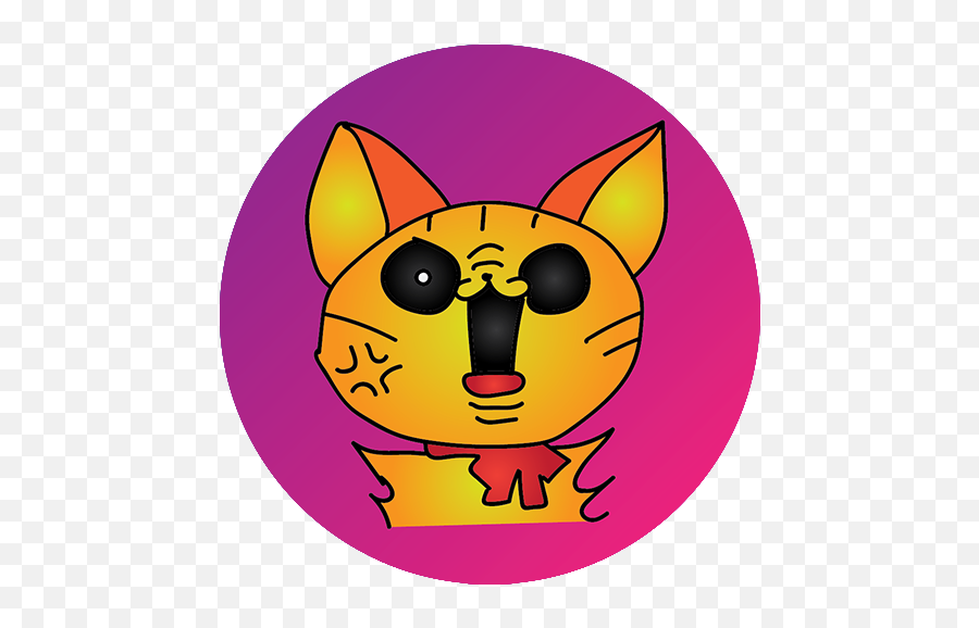 Angry Cat Sticker For Whatsapp - Google Playko Aplikazioak Dot Emoji,Stalker Emoji