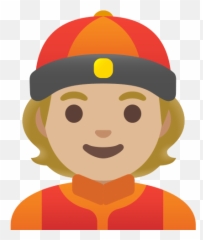 Bigote Con Tono De Piel Claro Medio - Homem De Boné Png Emoji,Gorras De Emojis