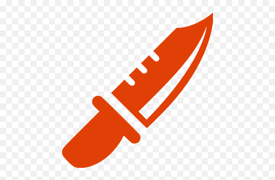 Soylent Red Military Knife Icon - Free Soylent Red Utensil Icons Knife Icon Png Emoji,Text Emoticon Person With A Knife