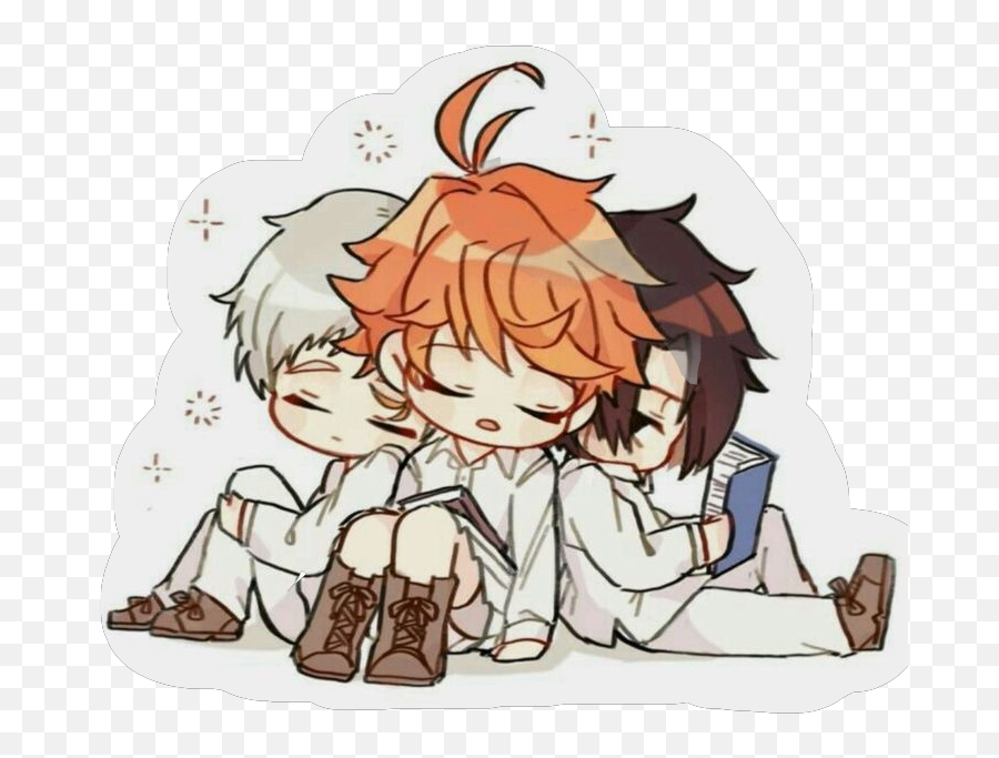 Thepromisedneverland Tpn Sticker By Naucreate - Promised Neverland Chibi Stickers Emoji,Japanese Chibi Emojis