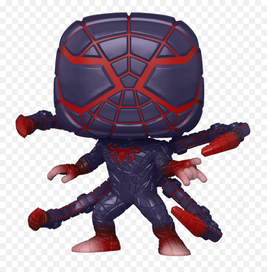 Marvels Spider - Miles Morales Programmable Matter Suit Funko Pop Emoji,Spiderman Eye Emotion