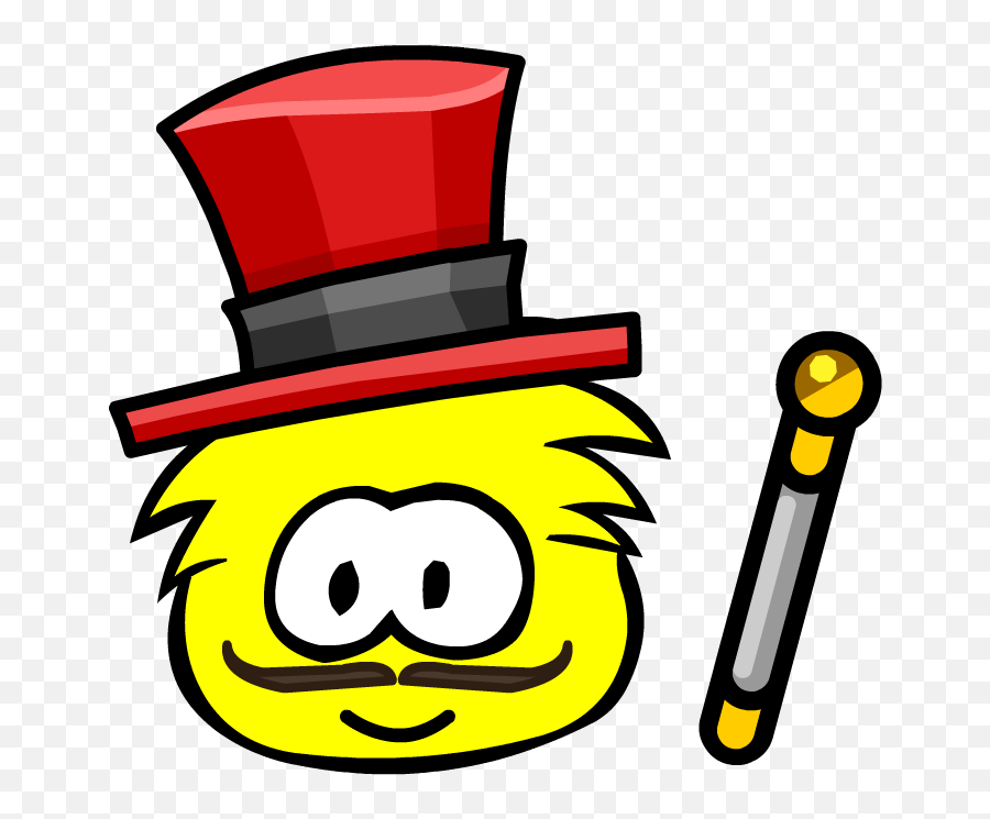 Great Puffle Circus Ringmaster - Club Penguin Pink Puffle Gif Emoji,Circus Kannada Movies Emoji