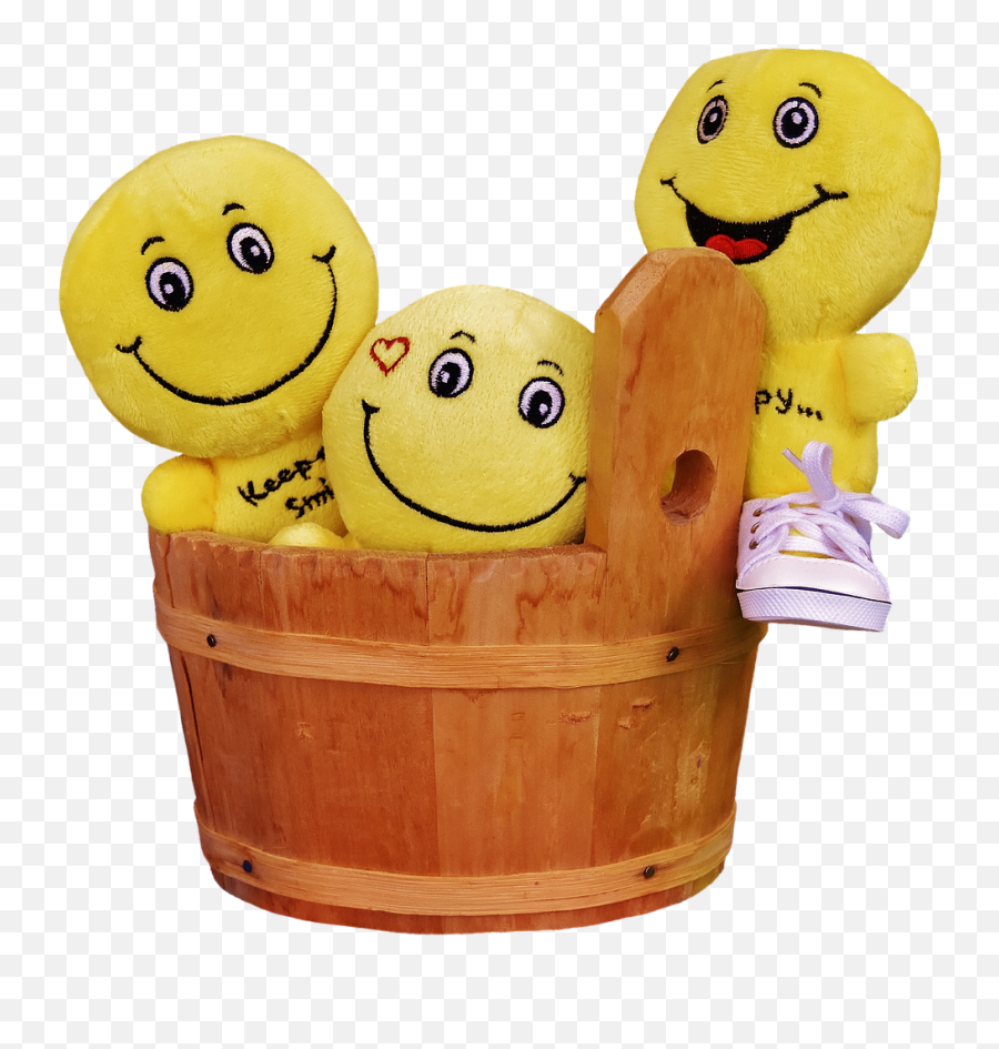Color Smiley Wooden Tub Emoticon Funny - Emoticon Emoji,Curious Emoticon