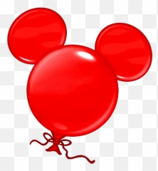 Balloon Clipart Disney - Mickey Mouse Balloon Clipart Full Mickey Balloon Clipart Emoji,Mickey Mouse Emoji Background