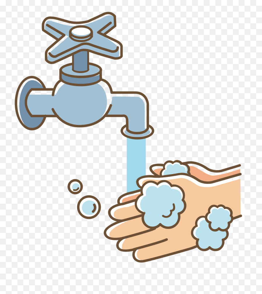 Onlinelabels Clip Art Wash - Wash Your Hands Clipart Png Washing Hands Clipart Png Emoji,Hungover Emoji