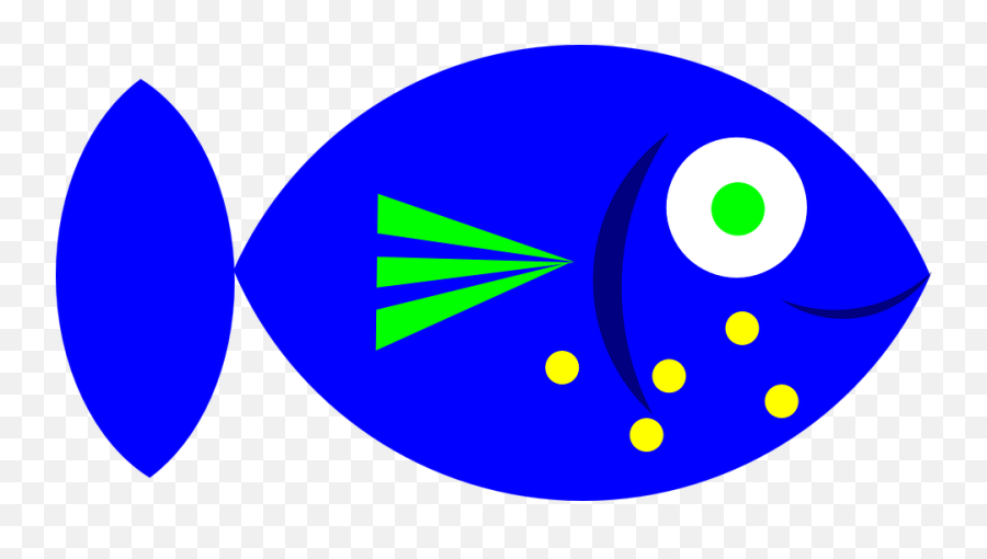 Download Blue Fish At Vector Online - Peixes Fundo Do Mar Png Emoji,Bluefish Emojis