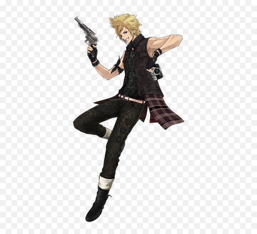 Crownsguard - Final Fantasy Prompto Concept Art Emoji,Noctis Colors And Emotions