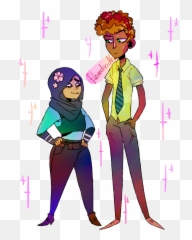Humanized Judy Hopps And Nick Wilde By Flore Doodler Emoji,Bellwether Facebook Emoji Zootopia