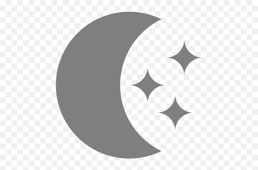 Moon Symbol With Stars Png Without Gray Background Emoji,Phases Of The Moon Emoticon Pinterest