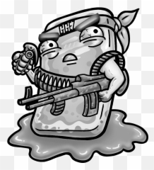 Rambo Pop - Tart Zumbiepie Emoji,Pop Tart Emoticon