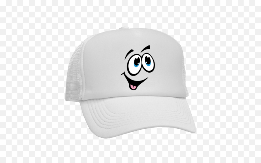 Admiring Smiley Face Kinder Mesh Cap Emoji,Le Lenny Emoticons