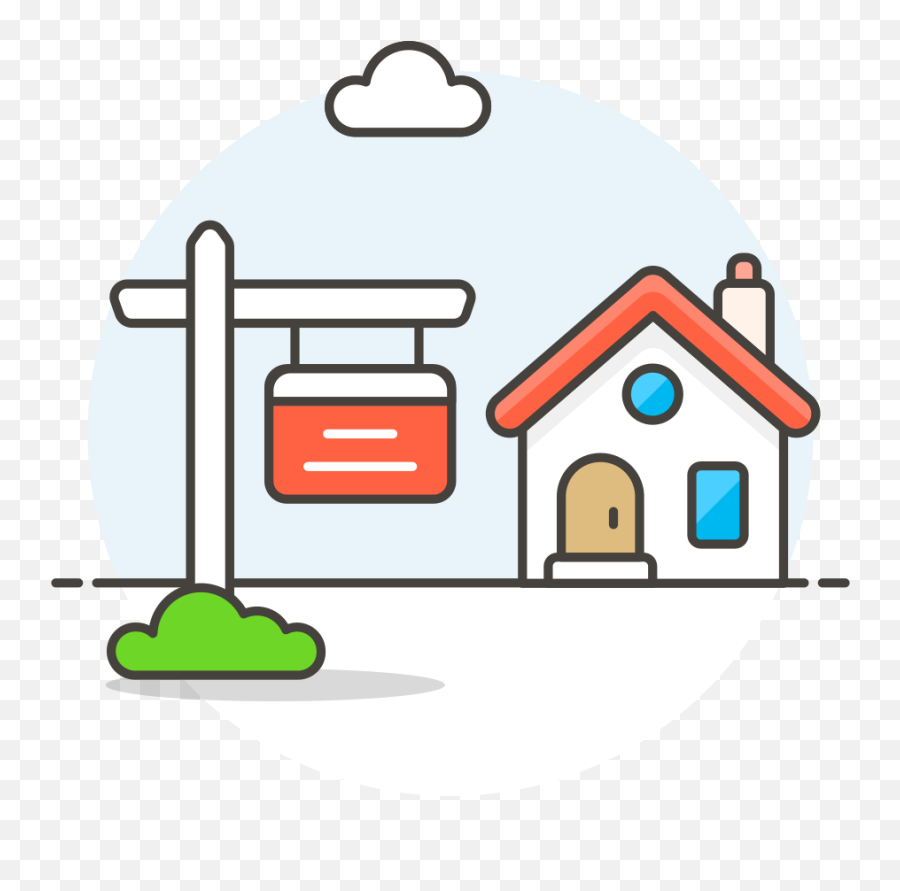 Real Estate House Icon - Free Transparent Real Estate Icon Emoji,House Emoji Text