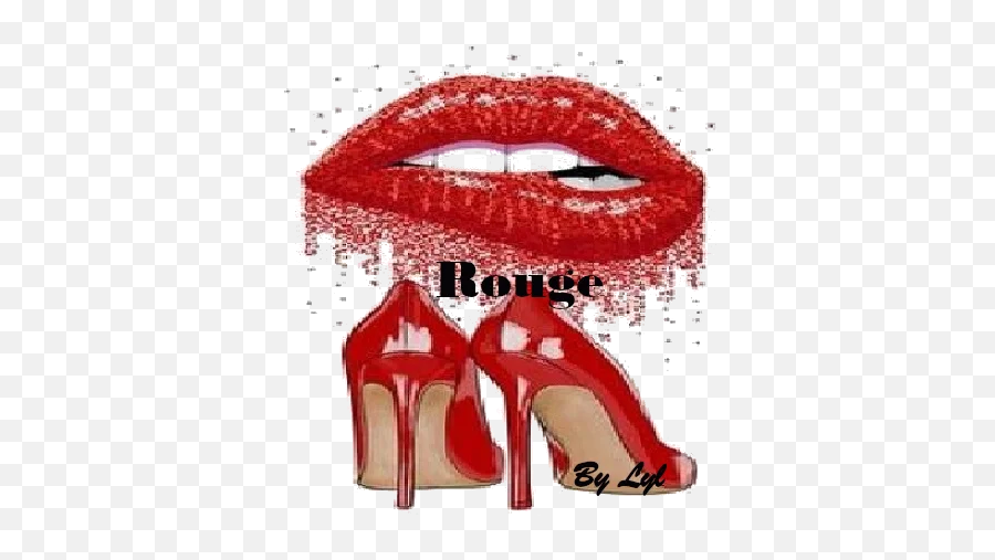 Telegram Sticker From Collection Glamour By Lyl Emoji,Stiletto Emoji