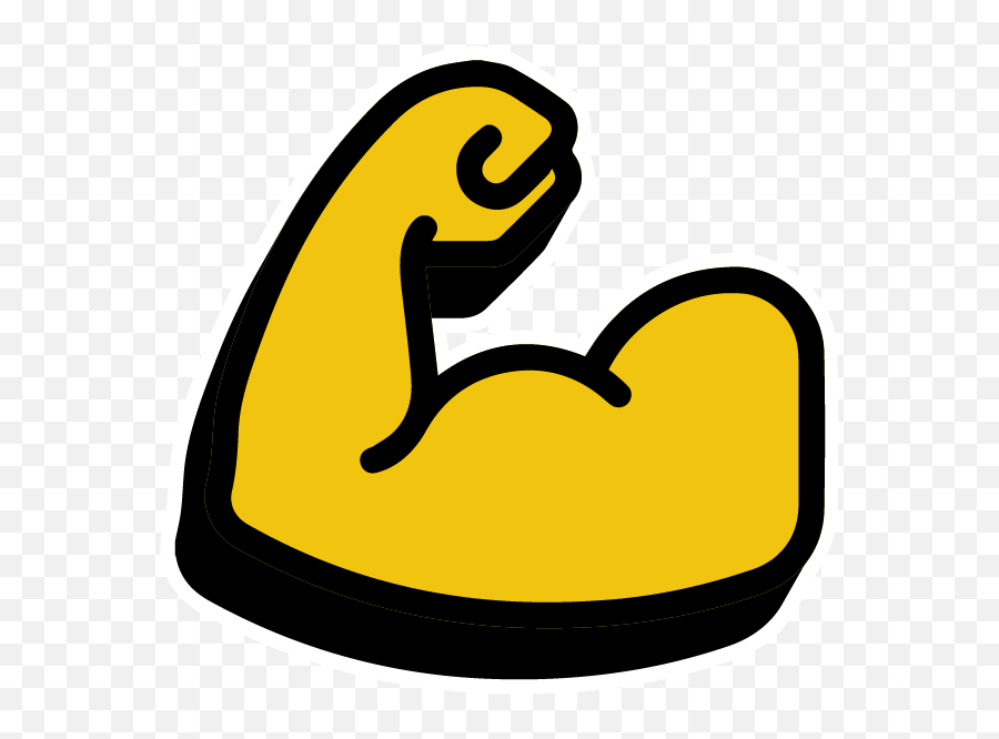 Hybrid Performance Training Emoji,Muscle Power Emoji